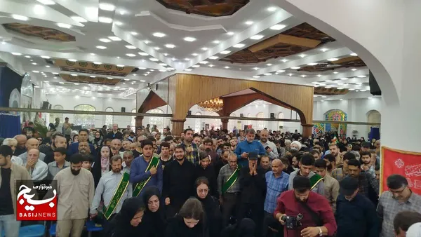 مراسم تشییع و تدفین پیکر شهید صدیقی صابر
