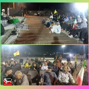 مردم هندیجان دراجتماع حماسی ۱۷۸ پای عهد خود ایستاده&zwnj;اند
