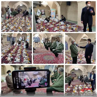 مراسم سردار دلهاو عمار انقلاب و کمکهای مومنانه