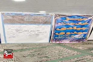 برگزاری میز خدمت جهادی در زاهدان