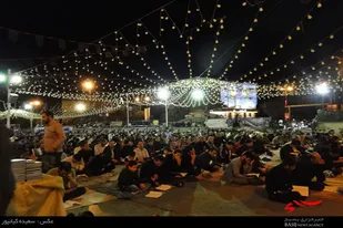 مراسم شب قدر نوزدهم ماه رمضان در امامزاده عبدالله(ع) همدان