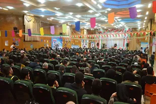 جشن دانش&zwnj;آموزی پیروزی انقلاب اسلامی در همدان