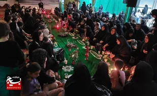 برگزاری مراسم شهادت حضرت رقیه(س)، همراه با اجرای نمایش مذهبی در قاسم آباد بزرگ ساوجبلاغ+تصاویر