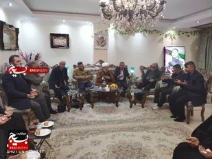 برگزاری روضه خانگی در منزل شهید مدافع امنیت آرمان علی وردی