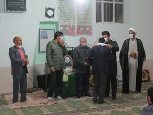 تکریم و معارفه فرمانده پایگاه صاحب الزمان اسلام آباد