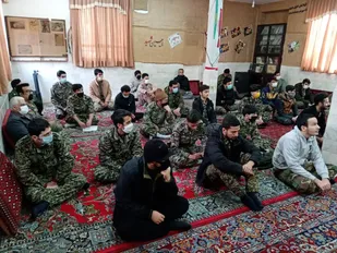 فراخوان و حفظ انسجام بسیجیان گردان پیاده بسیج سیدالشهداء شاهرود+ تصاویر