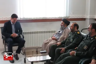 دیدار فرمانده سپاه ناحیه میامی با ریاست دادگستری شهرستان