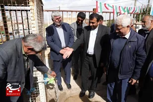طرح آب رسانی به ۱۷ روستای هفتکل افتتاح شد