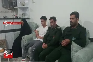جانشین سپاه سردشت با خانواده شهید رمضانی دیدار کرد