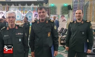اعطای درجه سرتیپ دومی به یکی دیگر از رزمندگان کهگیلویه و بویراحمد