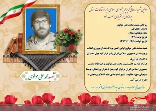 گزیده ای از زندگینامه روحانی محمد علی مولوی