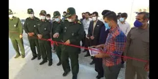 افتتاح المان شهدای گمنام اندیکا با حضور سردار شاهوارپور