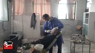 ارائه خدمات جهادی دندانپزشکی به ۵۰ نفر در روستای ابرسج+ تصاویر