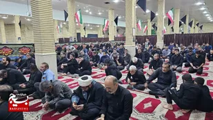 برگزاری مراسم پرشور عزاداری شب عاشورای حسینی در گتوند