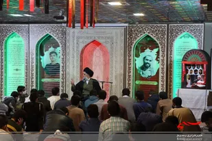 یادواره روحانی مدافع حرم شهید محمدحسن دهقانی برگزار شد