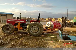 ششمین مرحله از عملیات گندزدایی و ضدعفونی روستای زاغه