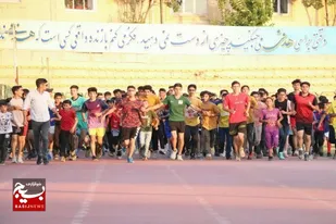 همایش ملی و انقلابی ۴۰۰ دونده در همدان برگزار شد