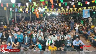 برگزاری جشن بزرگ غدیر در امامزاده سلطان سید علی(ع) راین