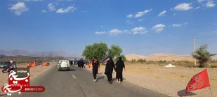 حماسه حضور عاشوراییان جنوب کرمان در پیاده&zwnj;روی جاماندگان اربعین حسینی/آستان امامزاده سید عبدالله (ع)؛ نگینی از عشق رضوی در دل جبالبارز جنوبی شهرستان عنبرآباد