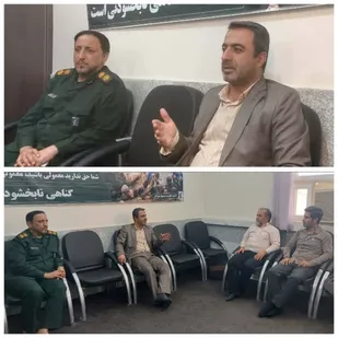 ارزیابی کانون بسیج هنرمندان شوشتر با حضور رئیس سازمان بسیج هنرمندان استان خوزستان