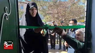 افتتاح حوزه بسیج دانش آموزی حضرت زینب (س) در بجستان