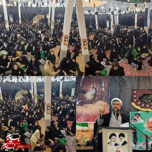مراسم شیرخوارگان حسینی در هفتکل برگزار شد