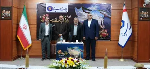 مراسم گرامیداشت هفته دفاع مقدس در بانک سینا
