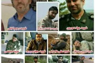 اربعین شهدای حماسه ساز مدافع حرم مازندران در خان طومان+عکس