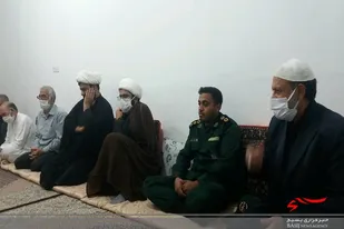 دیدار مسئول دفترنمایندگی ولی فقیه سپاه زابل با خانواده شهدا