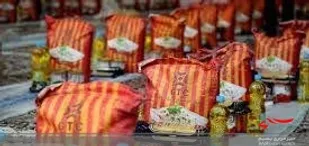 توزیع 100 بسته معیشتی درماه مبارک رمضان توسط بسیج دانشجویی رودان