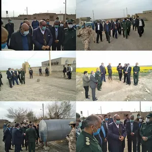 روستای فاطمیه بخش انابد  از نعمت آب&zwnj; شرب برخوردار می&zwnj;شوند