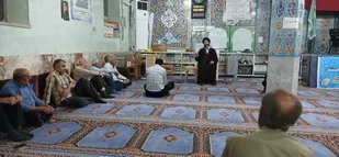 تجلی معنویت وبصیرت دینی در برنامه بسیجیان در آغاجاری