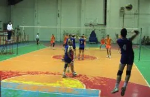 مسابقات والیبال جام بسیج در مراغه برگزار شد