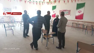 سرکشی فرمانده ناحیه مقاومت بسیج بندر ماهشهر از مدارس کم برخوردار