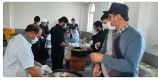 توزیع ماسک و غذای گرم در بین اقشار بی&zwnj;بضاعت سلماس