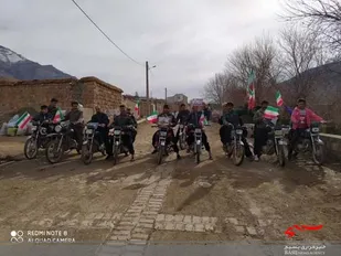 مراسم راهپیمایی یوم الله ۲۲ بهمن در شهرستان چگنی