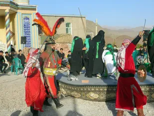 نمایشی  از عشق و ارادت به ائمه اطهار (علیه السلام) برگزار شد