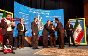 درخشش هنرمند خوزستانی در اولین جشنواره بین المللی تئاتر صاحبدلان