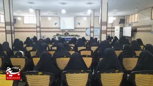 فعالان خواهر حوزه مقاومت شهیده نسرین افضل قم تجلیل شدند