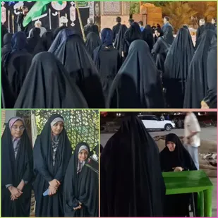 برگزاری پویش ملی جاتفدا خواهران بسیجی هندیجان