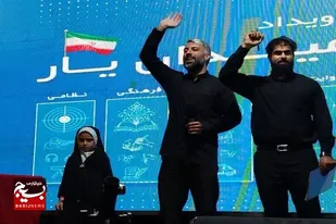 رجزخوانی حماسی دختر ۸ ساله درمسابقه میدان یارطنین نوای اقتدار در چشمان ضحی کیاستی