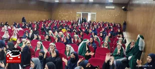 جشن میلاد بانوی کرامت با حضور دختران دهه هشتادی و دهه نودی در صالح آباد
