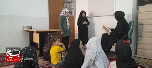 برگزاری مراسم اختتامیه کلاس‌های قرآنی پايگاه حضرت زهرا(س) جعفرآباد قم