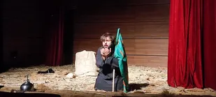 اولین شب اجرای نمایش &laquo;آتش خود برافروخته وهب&raquo; در رباط کریم