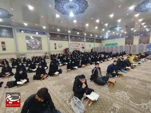 برگزاری محفل انس با قرآن کریم در در مسجد النبی کرمانشاه