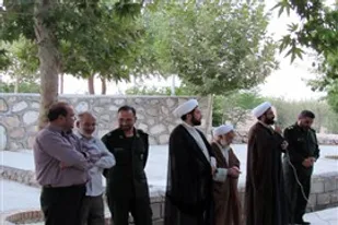 دیدار مسئول دفتر نمایندگی ولی فقیه در سپاه الغدیر از اردوی جهادی