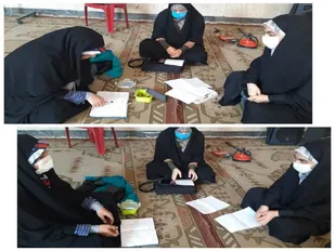 برگزاری جلسه سرگروه های صالحین جهت بررسی حلقات صالحین