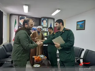 تجلیل از معاونین برتر روابط عمومی سپاه در نواحی مقاومت/ فرمانده سپاه چالوس، فرمانده برتر جهاد رسانه&zwnj;ای سال ۱۴۰۰در مازندران
