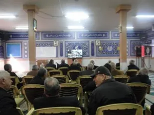 تجمع پرسنل وپیشکسوتان در پای صحبت ولی امرشان