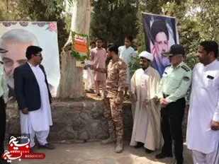 زنگ هفته بسیج در مدارس بخش گوهرکوه نواخته شد